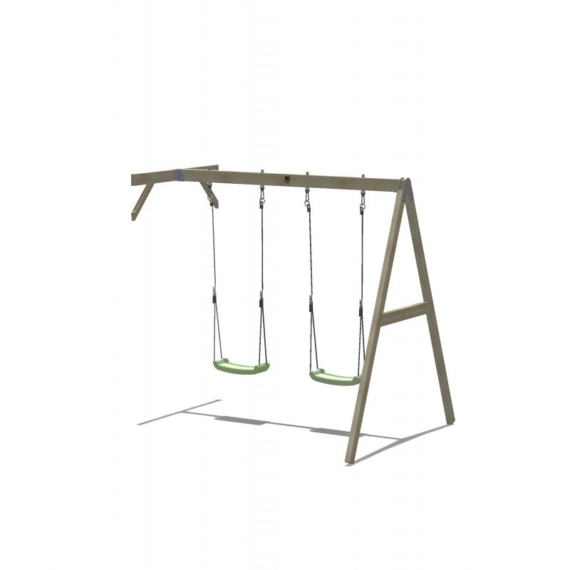 Casuta de gradina Pastel Green Adventure Cottage cu tobogan, leagan dublu, modul sport si bucatarie (M60PGN_GK), Wendi Toys [ps:a1eb0d2c-58c4-4d9a-a755-b42a54ff3ad6]