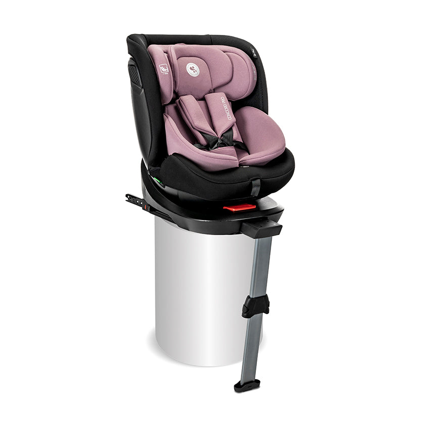 Scaun Auto Lorelli Concord Pro, Rotativ 360, Isofix, Black - Pink (3) [ps:17287f85-7885-432b-be16-2d5f2b10f043]