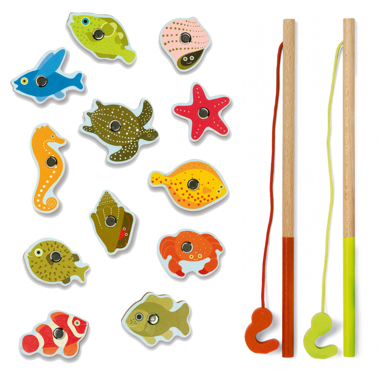 Joc magnetic de pescuit Fishing tropic, Djeco [ps:2a873b85-5214-423c-9ad0-8d3abf847270]