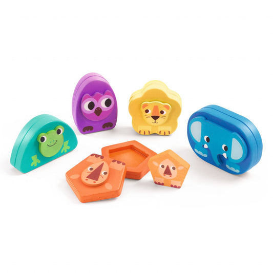 Jucarie educativa bebe Kimami Wild, Djeco - Imagine 2 [ps:9c93982f-cc65-425d-a344-05035894ba46]