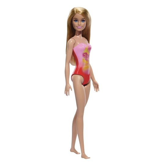 PAPUSA BARBIE BLONDA CU COSTUM DE BAIE ROZ LA PISCINA Mattel - Imagine 3 [ps:ee2ba64e-c6d0-4af8-a7da-72340d5f7688]