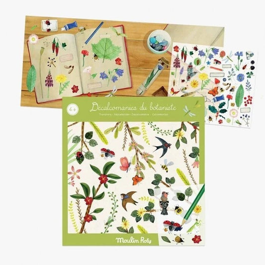 Abtibilduri de transferat Botanist, Moulin Roty - Imagine 5 [ps:1161c2ee-0912-4ac7-8cfe-9e4531700c4c]
