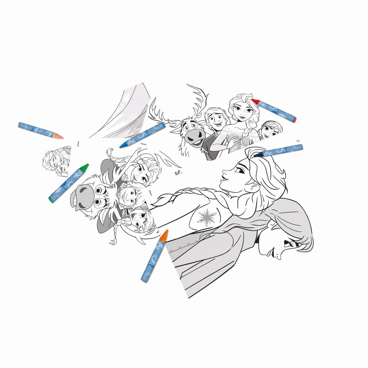 HAPPI HOBBI SET PICTURA GEANTA TRANSPARENTA FROZEN - Default Title (3) [ps:7093d66f-a827-4bd6-ba01-d725a04f6457]