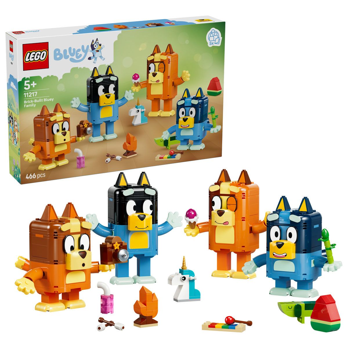 LEGO Bluey Familia lui Blue din Caramizi 11217 | Infant - Default Title (3) [ps:d53141dc-10a1-4cdc-b4b6-7109f59d2334]