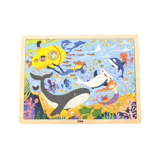 Puzzle Viata marina, 48 de piese, Viga [ps:b5997df7-7cf3-418a-967a-dcfb70c63d89]