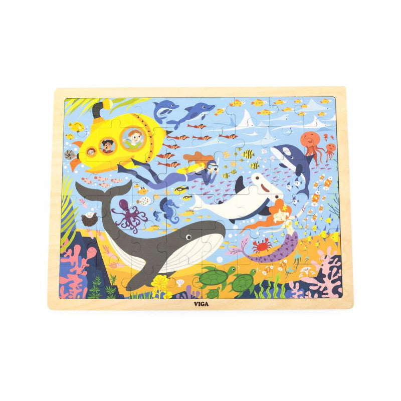 Puzzle Viata marina, 48 de piese, Viga [ps:b5997df7-7cf3-418a-967a-dcfb70c63d89]