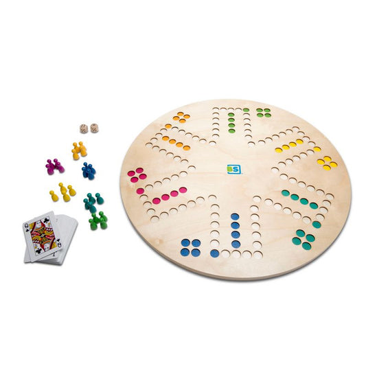 Joc 3 in 1 - Goose, Tock si Ludo (Nu te supara, frate!), BS Toys [ps:30e1788f-4d6c-4b99-94d5-49c081b4f6ae]