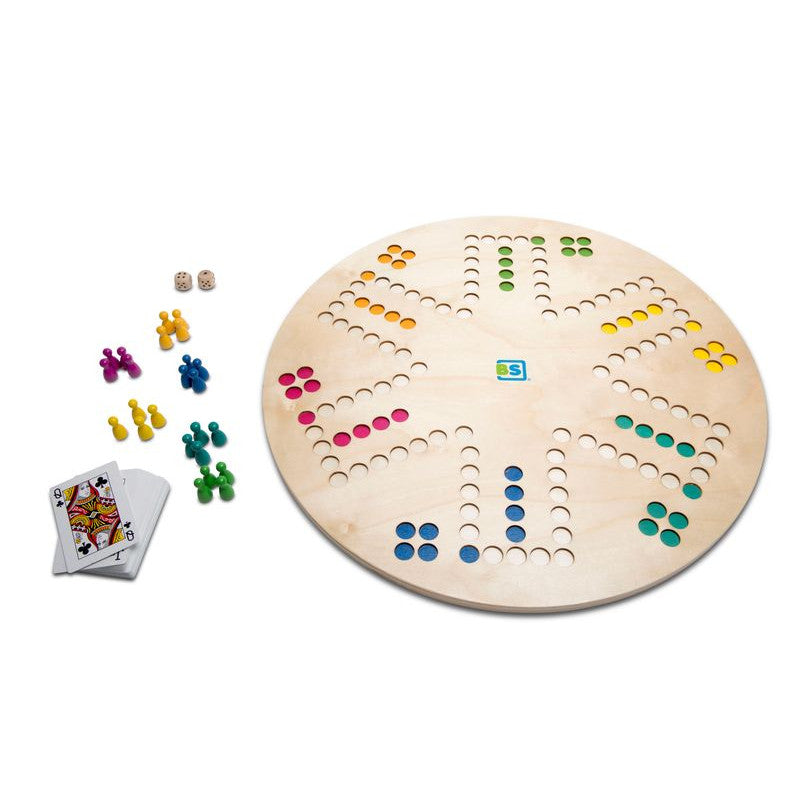 Joc 3 in 1 - Goose, Tock si Ludo (Nu te supara, frate!), BS Toys [ps:30e1788f-4d6c-4b99-94d5-49c081b4f6ae]