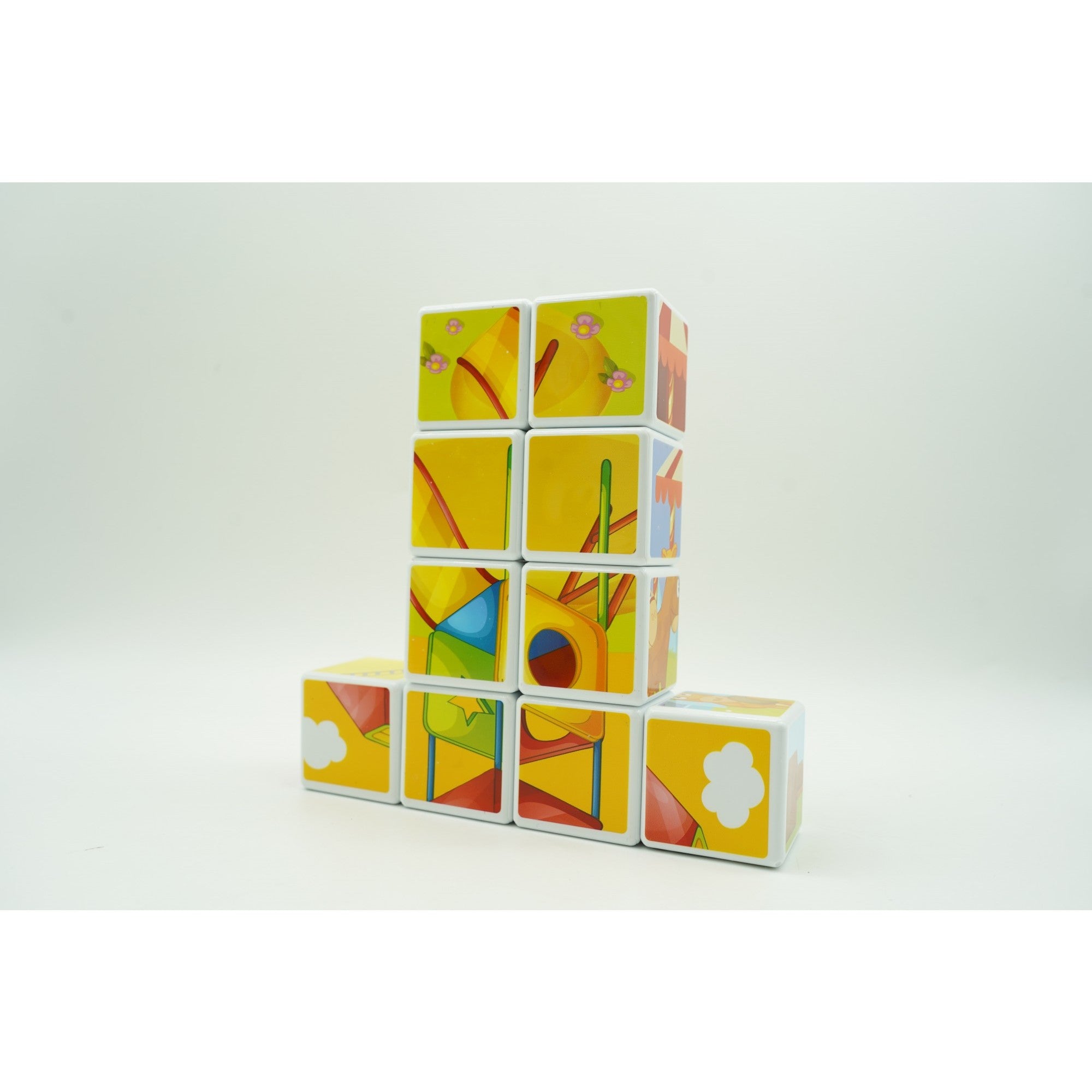 Cuburi Magnetice Flippy, 10 Piese, Puzzle Parc Distracții - Default Title (3) [ps:ac14714d-2c78-428f-aefa-70cec87ff321]