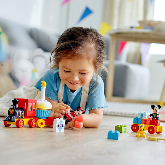 LEGO DUPLO  TRENUL ZILEI ANIVERSARE MICKEY SI MINNIE 10941 - Imagine 3