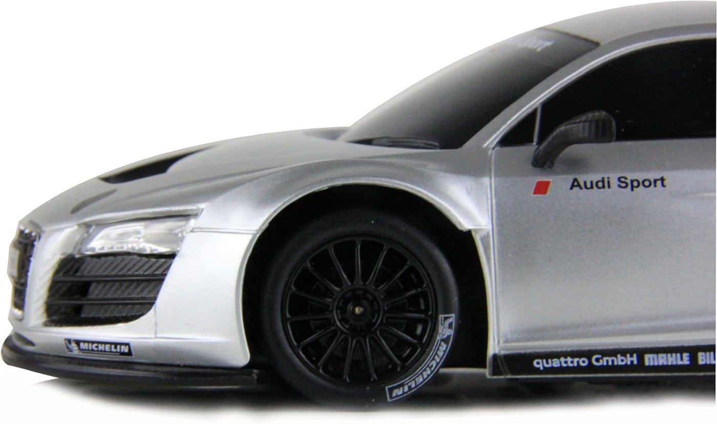 MASINA CU TELECOMANDA AUDI R8 ALB CU SCARA 1 LA 24 Rastar - Argintiu [ps:5a41f613-e035-406b-baa2-aa5ec7cf92fe]