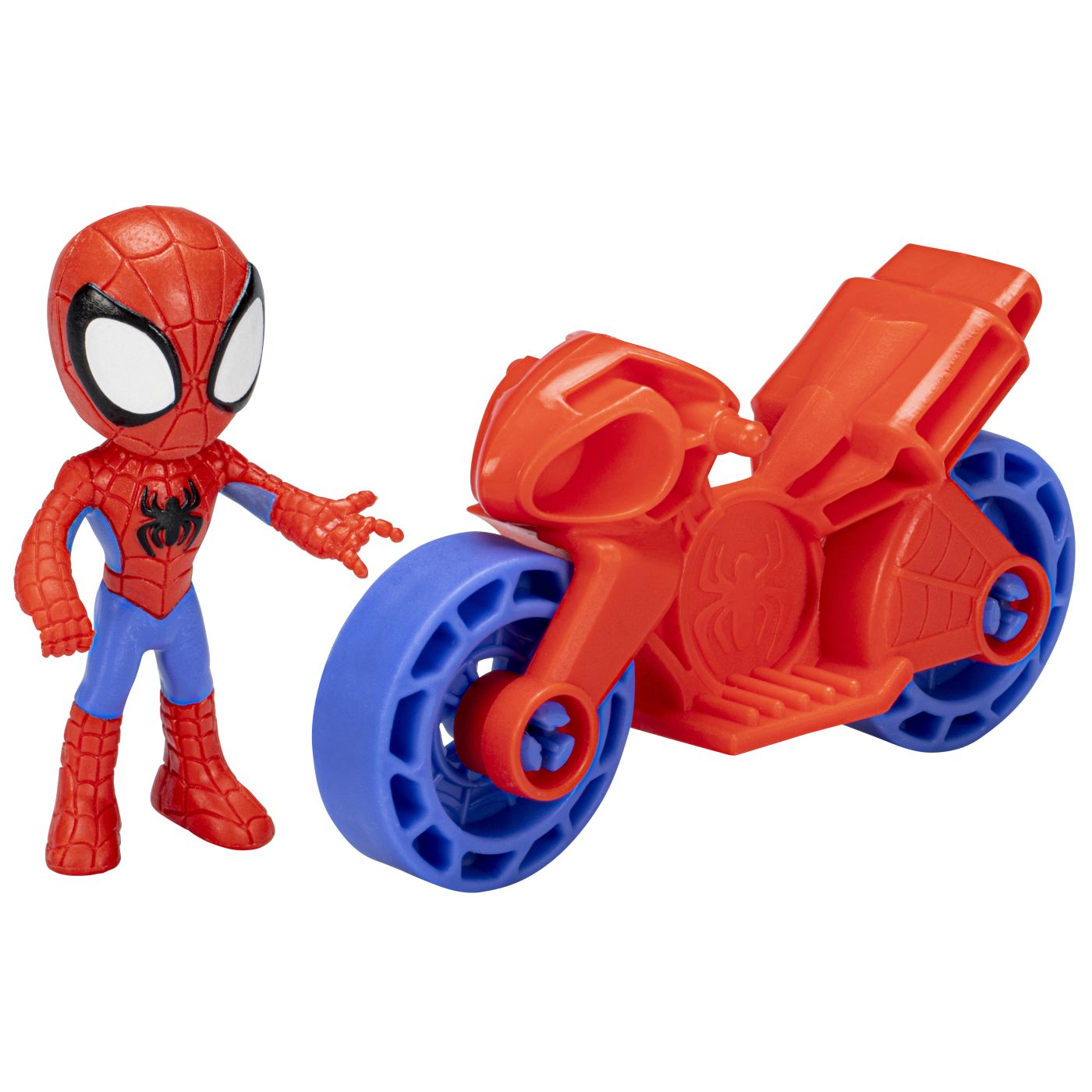 SPIDERMAN SET MOTOCICLETA SI FIGURINA SPIDEY 6CM [ps:1790900e-e6d6-4850-870e-8db2f5ddcb96]