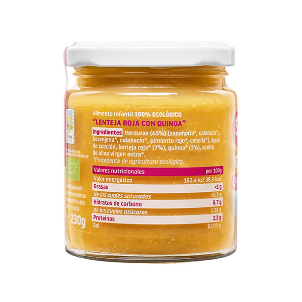Smileat Mancare din linte si quinoa 230g, +10 luni, Eco - Imagine 3 [ps:b5d149c4-1d4e-47d7-80e4-6d8461e563e2]