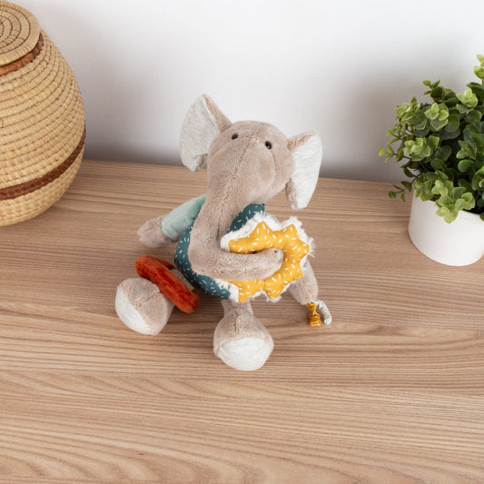 Elefant muzical interactiv pentru bebelusi, PlayQ Sigikid [ps:4bd940e1-3f32-4045-a0fe-74232720bf4b]