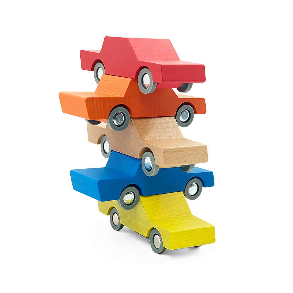 Mașinuță Lemn Waytoplay, Natur - Design Handmade - Roșu (3) [ps:ad8a39e4-4651-450f-b083-934baae8f2bf]