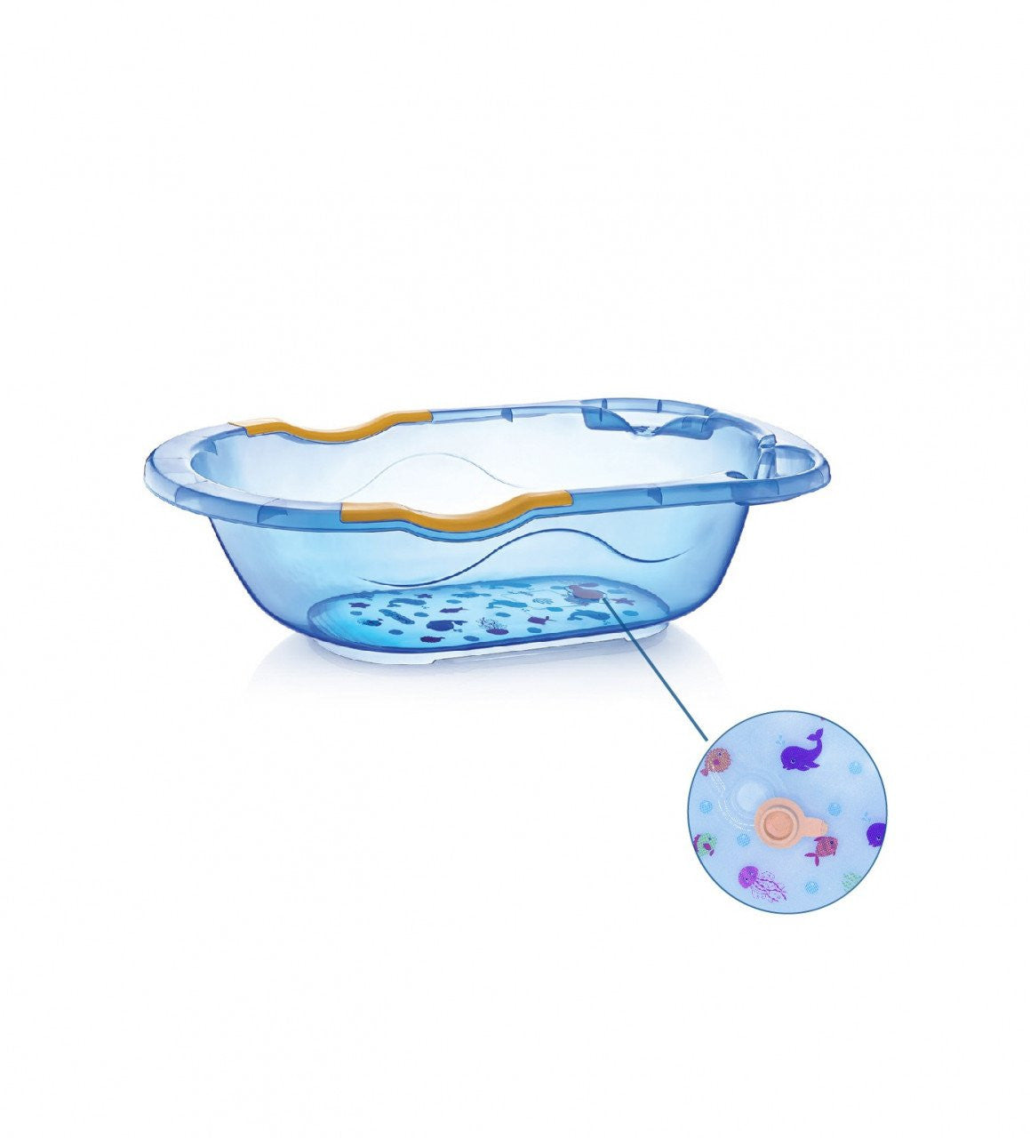Set cadita de baie cu 6 piese BabyJem (Culoare: Alb) [ps:7dc89f51-ef53-47e4-abb8-1312b20e78ad]