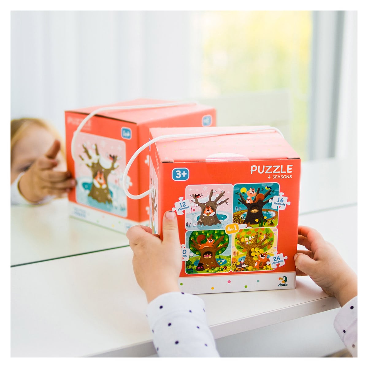 Puzzle Anotimpurile 4 in 1 Dodo Toys - 72 Piese - Default Title (3) [ps:bae17f9f-83db-4b7a-be04-49a212b216c6]