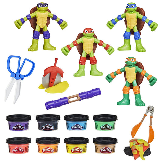 PLAY DOH POVESTIRI CU TESTOASE NINJA ADOLESCENTE MUTANTE - Imagine 2 [ps:0ebc2ad4-e008-49c0-bb62-08c0d98810cd]