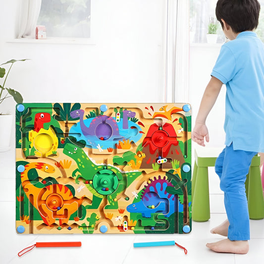 Joc Montessori Sortare Culori Dinozauri Flippy, Lemn - Default Title (3) [ps:eaa7adeb-d481-431b-af33-3ffd4d9fb587]