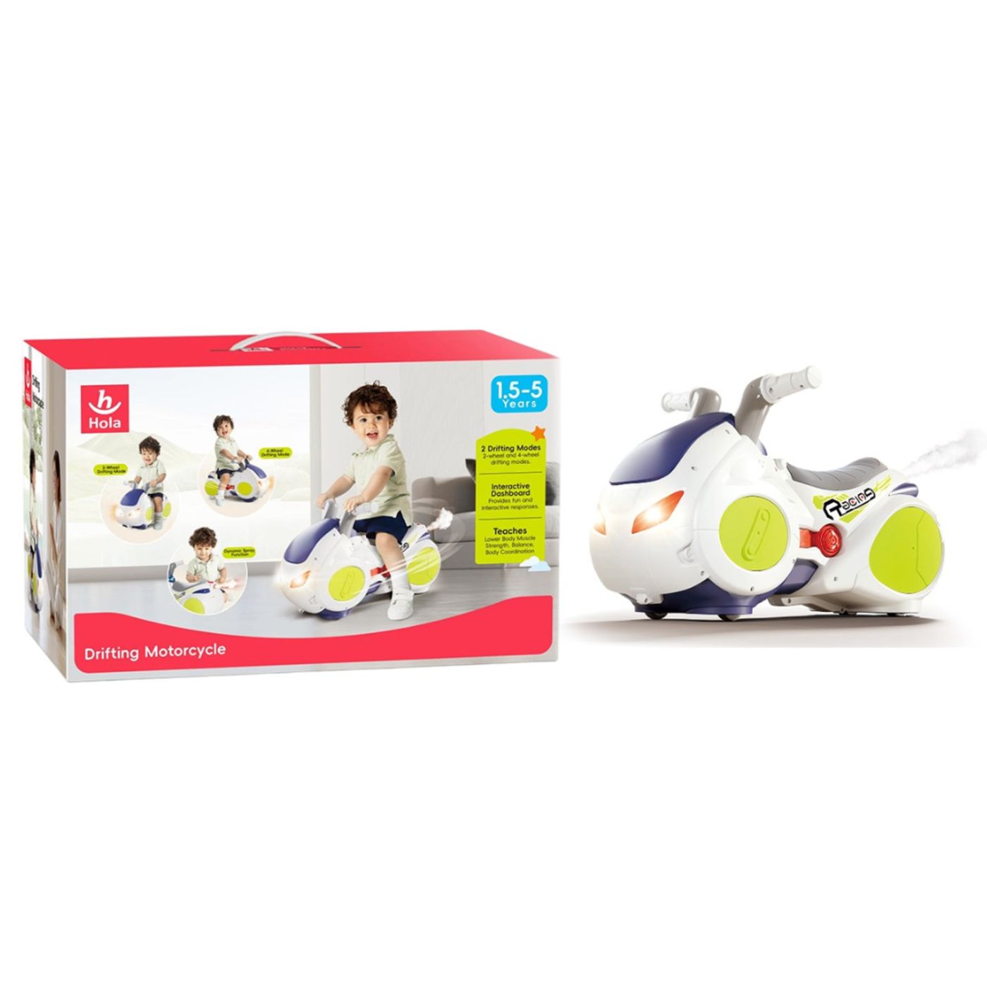 MOTOCICLETA INTERACTIVA Jucarii Bebe - Imagine 6 [ps:3c356aea-b3c7-4236-a179-616c18c8a456]