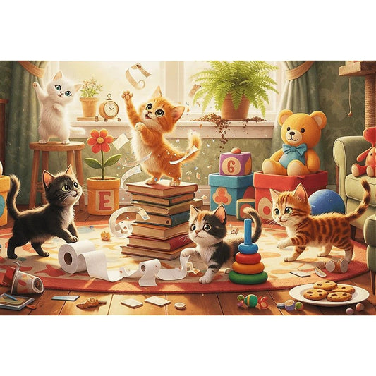 PUZZLE TREFL 160 POFTELE PISICII - Imagine 2 [ps:e36dd552-5596-46ea-b3bc-2b3f4a843bdd]