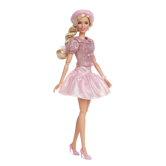 BARBIE THE MOVIE PAPUSA BARBIE CU ROCHIE ROZ Mattel - Imagine 3