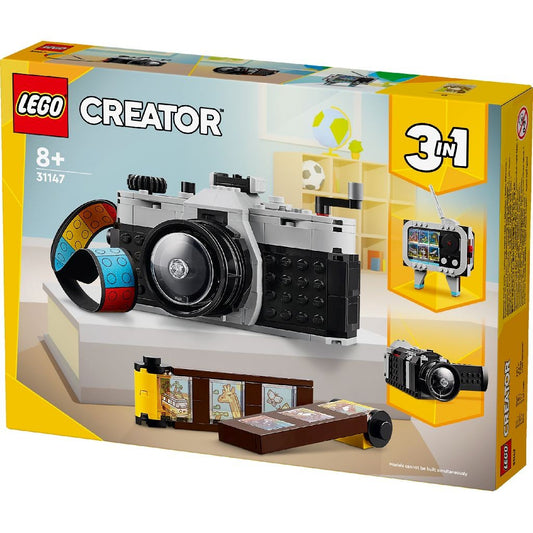 LEGO CREATOR 3IN1 APARAT FOTO RETRO 31147 - Imagine 5 [ps:2e177ffd-c91d-4d79-8dea-586859a47e9b]