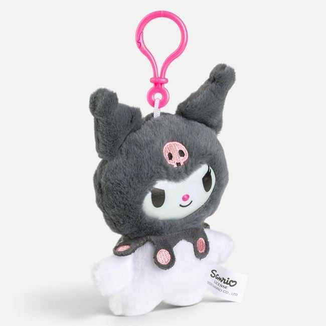Jucărie Pluș Kuromi Gri cu Clemă 18cm - Jumbo - Default Title (3) [ps:cada32ce-7bd7-4702-8eaf-08340c2af59d]