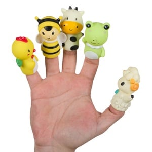 Jucărie Finger Puppet Animale Fermă Jumbo - Set 5 Bucăți - Default Title (3) [ps:79567fd2-4348-4626-8469-5d46900797f2]