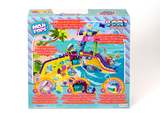 MOJIPOPS 1 model, figurine, petrecere pe barca - Imagine 3