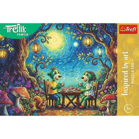 PUZZLE TREFL 100 FAMILIA TREFLIK INSPIRAT DE ARTA - Imagine 3 [ps:884dc74e-6d5e-42b0-a59b-53246a03f410]