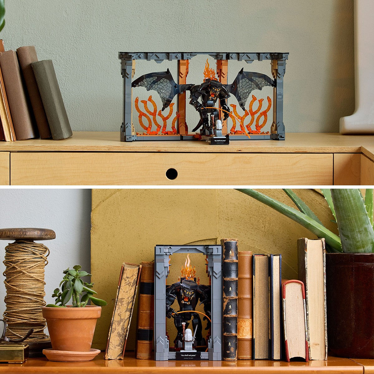 LEGO ICONS STAPANUL INELELOR DIORAMA PENTRU BIBLIOTECA - Imagine 3