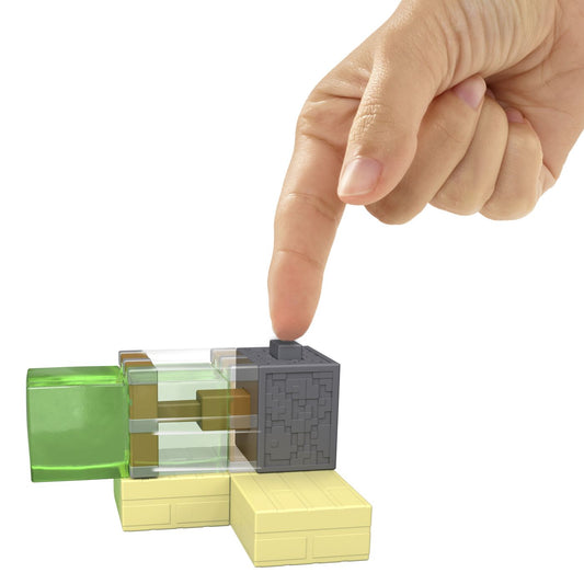 MINECRAFT REDSTONE CHARGED SET CAPCANA CU PISTON - Imagine 3