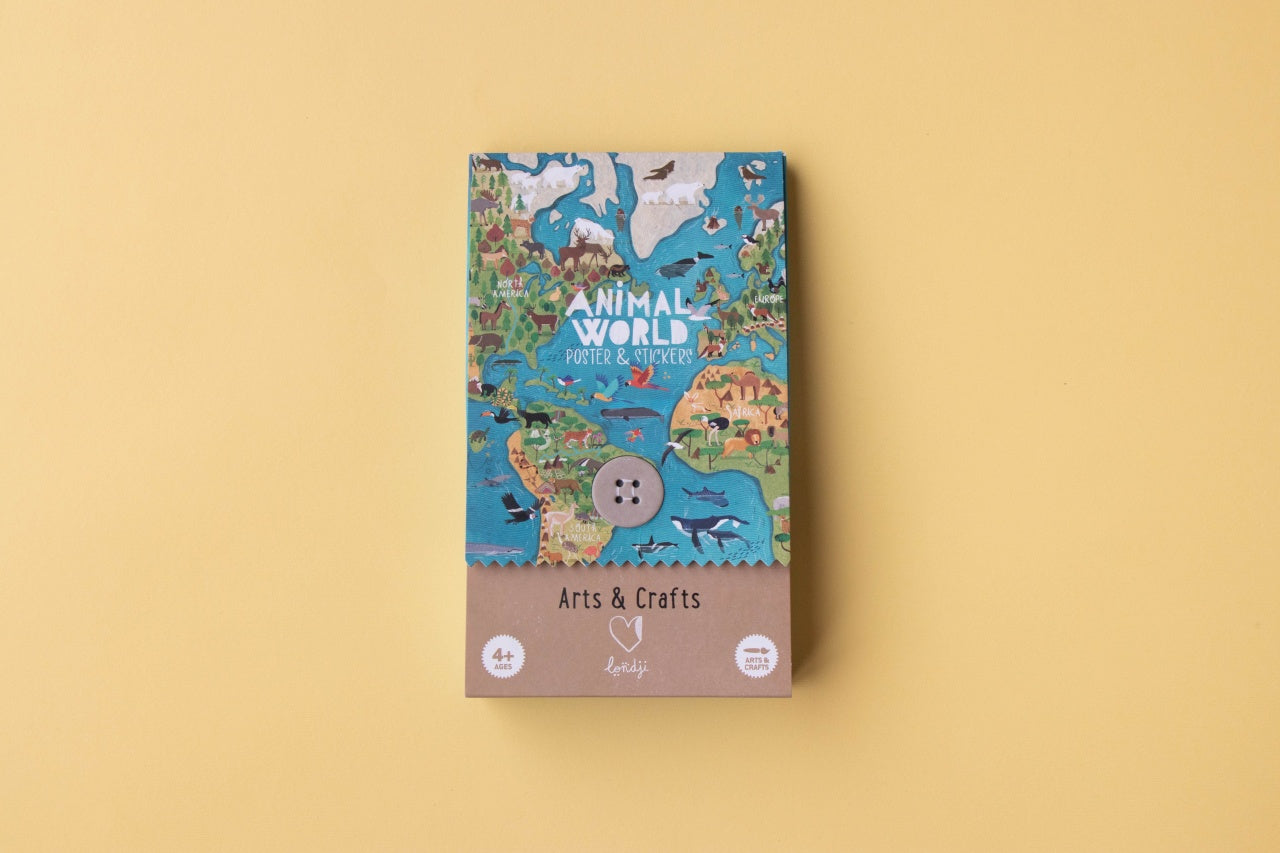 Lumea animalelor poster cu stickere, Londji - Imagine 2 [ps:26c560b6-38ee-410b-b398-1820bc69c5b7]