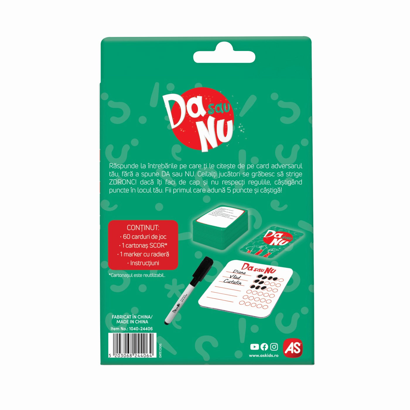 JOC DE CARTI DA SAU NU AS - Imagine 3 [ps:7dadf181-cd78-4bda-9afb-7e45e30d9999]