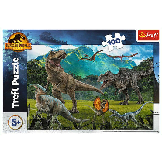PUZZLE TREFL 100 PIESE JURASSIC WORLD LUMEA DINOZAURILOR - Imagine 3 [ps:b4cc9619-b004-4c87-85a5-0d5a286fd5ed]