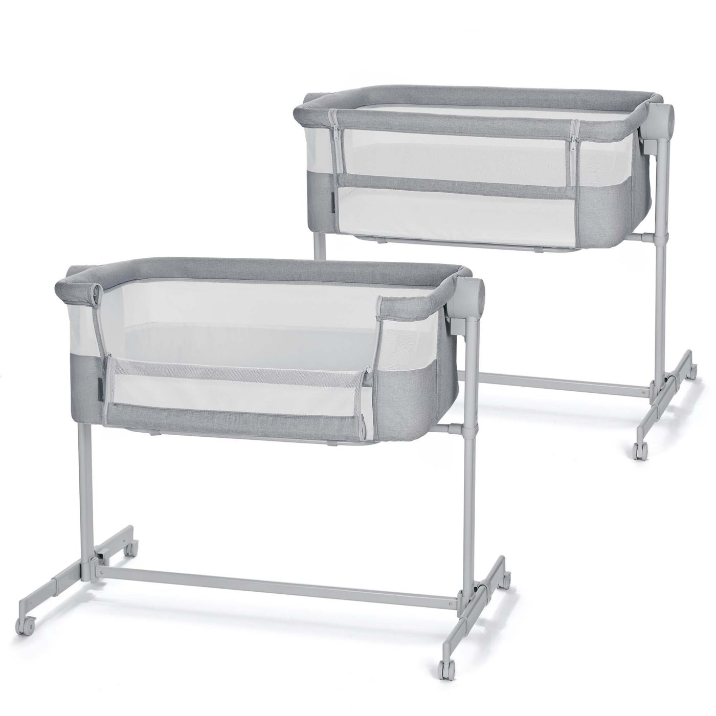 PATUT CO-SLEEPER KINDERKRAFT NESTE UP, FULL LIGHT GREY - Imagine 2 [ps:a3922191-463d-4267-88b6-2cd46b70609a]