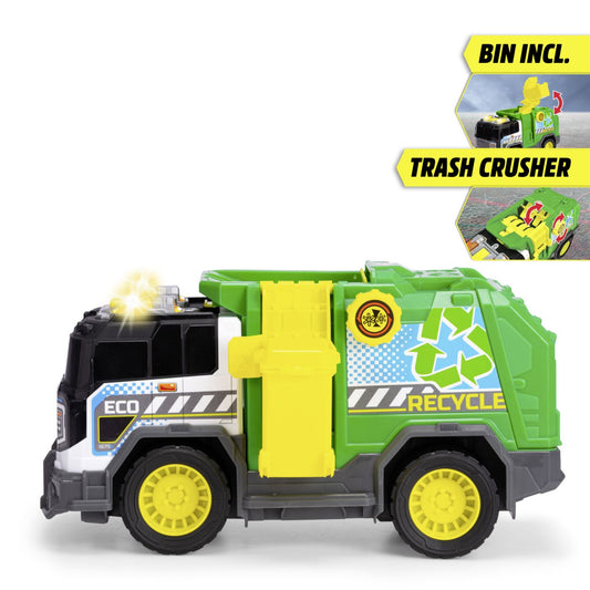DICKIE CAMION DE RECICLARE CU LUMINI SI SUNETE 30CM Simba - Imagine 8 [ps:ddcf8576-aca9-4335-8530-a9f87a382f82]