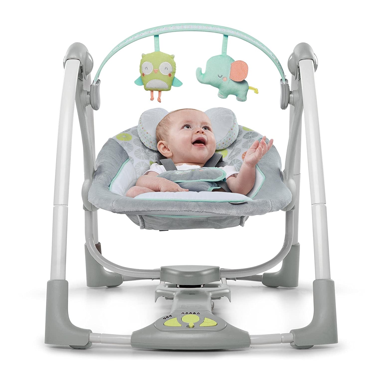 Leagăn Portabil InGenuity Swing 'n Go Hugs & Hoots - Default Title (3) [ps:fb125768-ab09-4669-a098-cb3ed596df60]