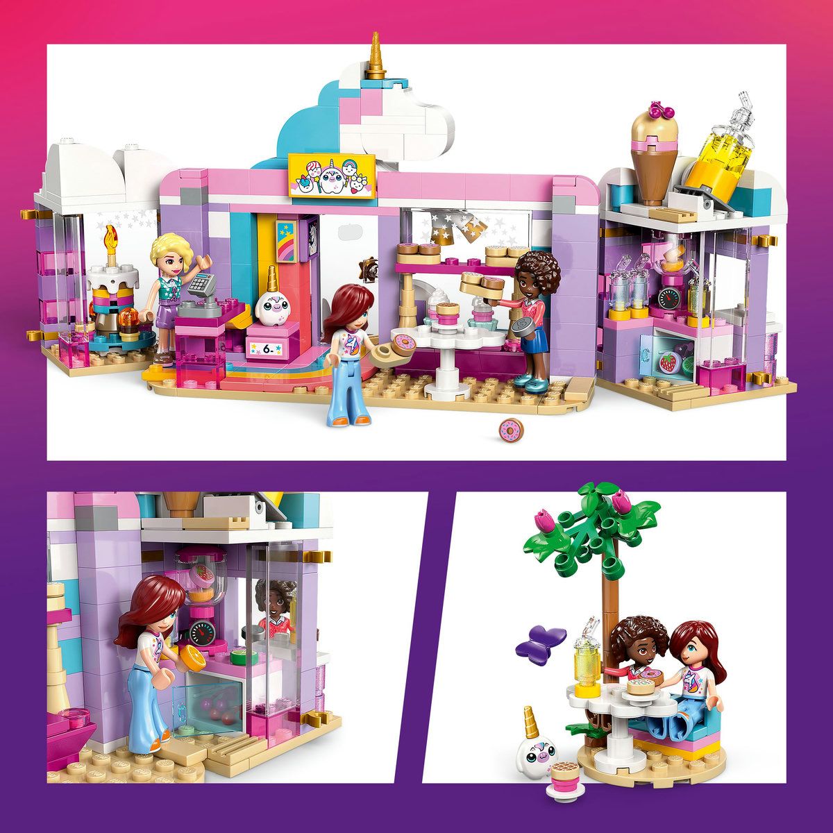 LEGO FRIENDS CAFENEAUA DE VIS UNICORN 42684 - Imagine 5 [ps:a4a25fb5-bd5d-4cf7-ac7e-514dab0d0280]