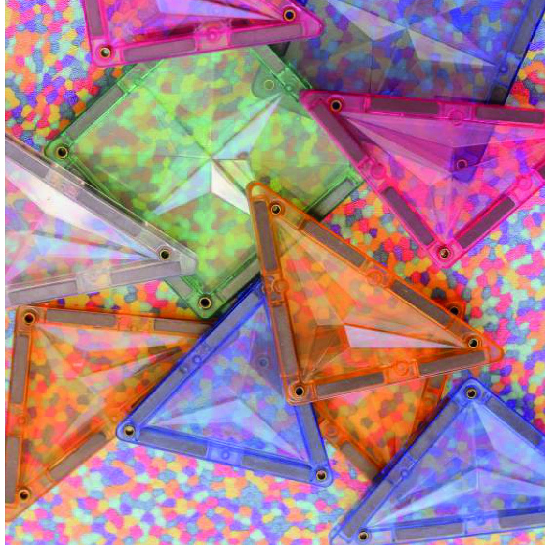 Set magnetic de construit Pastel 36 piese, Cleverclixx - Imagine 5 [ps:9df1764a-2e21-4f87-8258-e934f176a494]