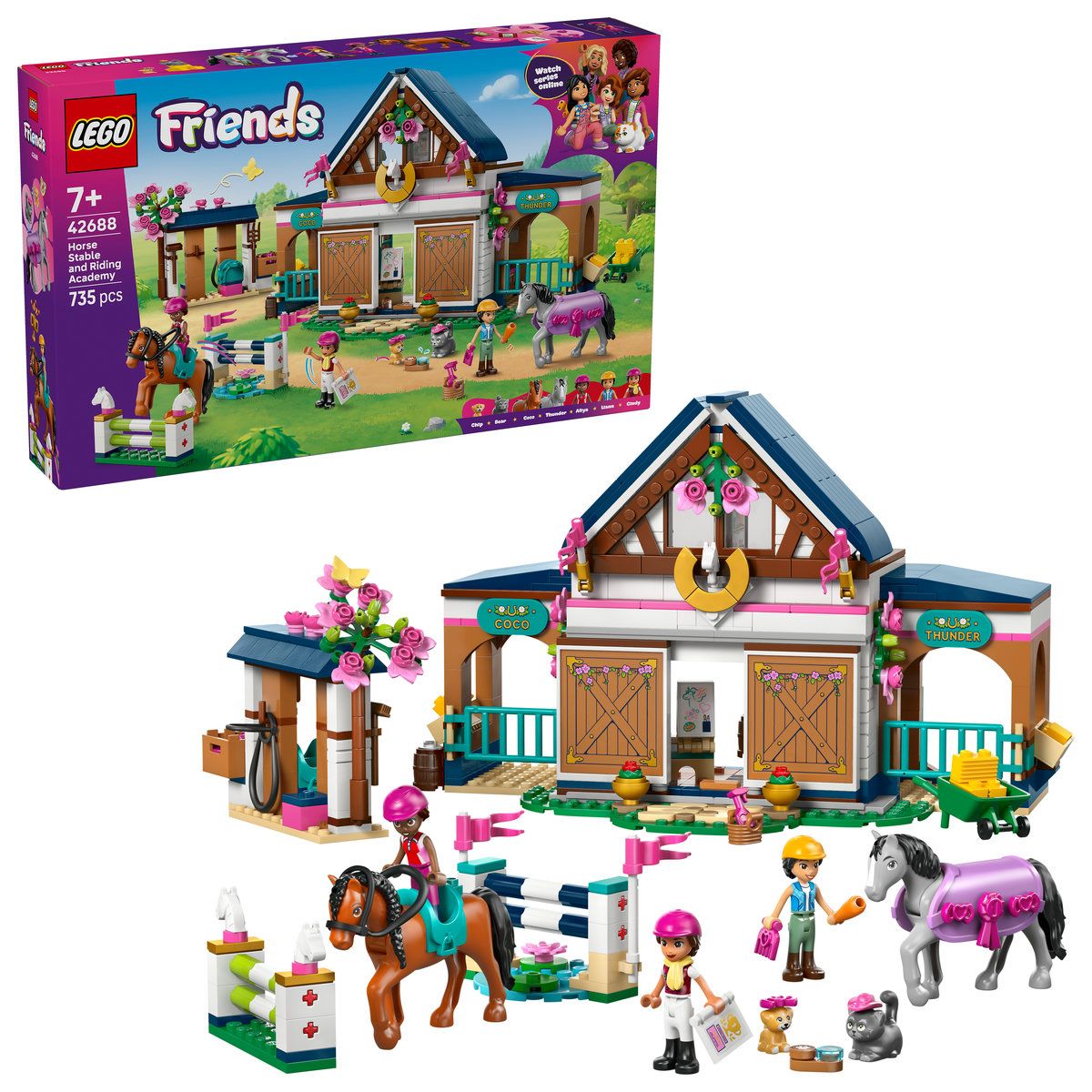 LEGO FRIENDS GRAJD DE CAI SI ACADEMIE DE ECHITATIE 42688 - Imagine 5 [ps:3244fa9a-d0b2-473a-a4de-a59b45954b50]