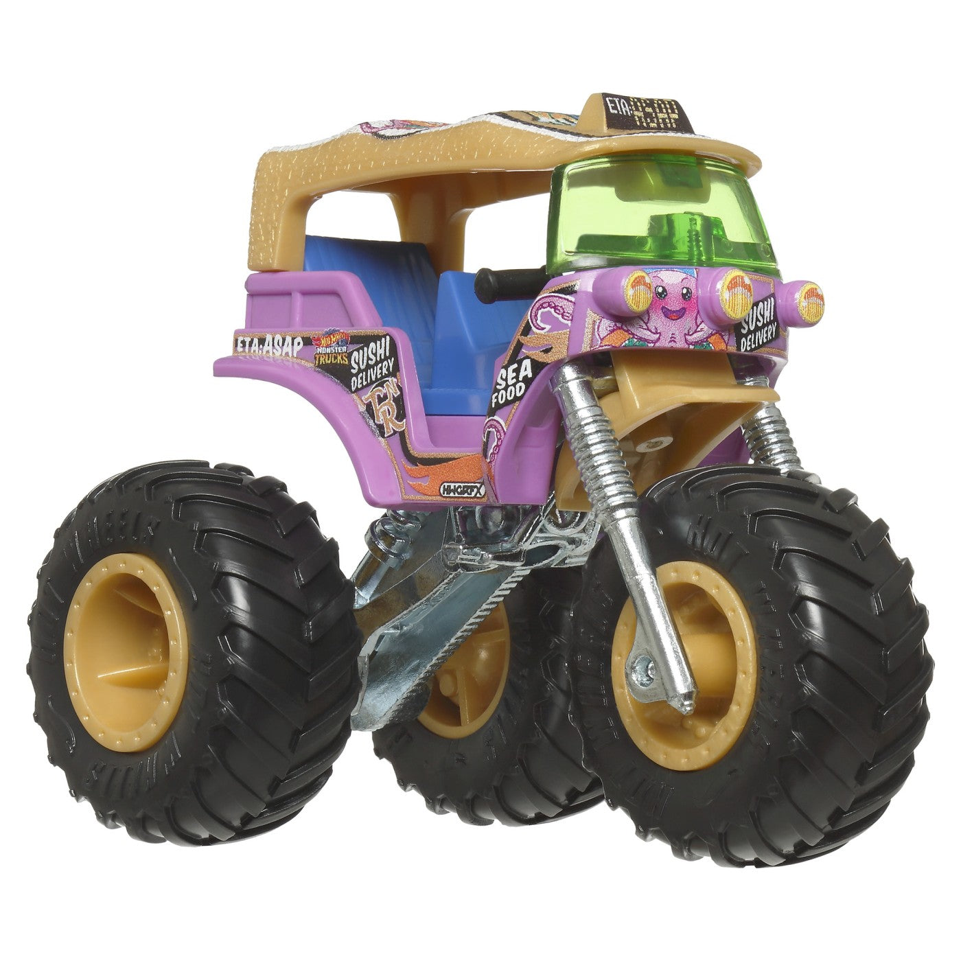 HOT WHEELS MONSTER TRUCK SET 2 MASINI SCARA 1 LA 64 - Nroll (3) [ps:22edf4b9-f11a-471c-befa-18c5007f1d5b]