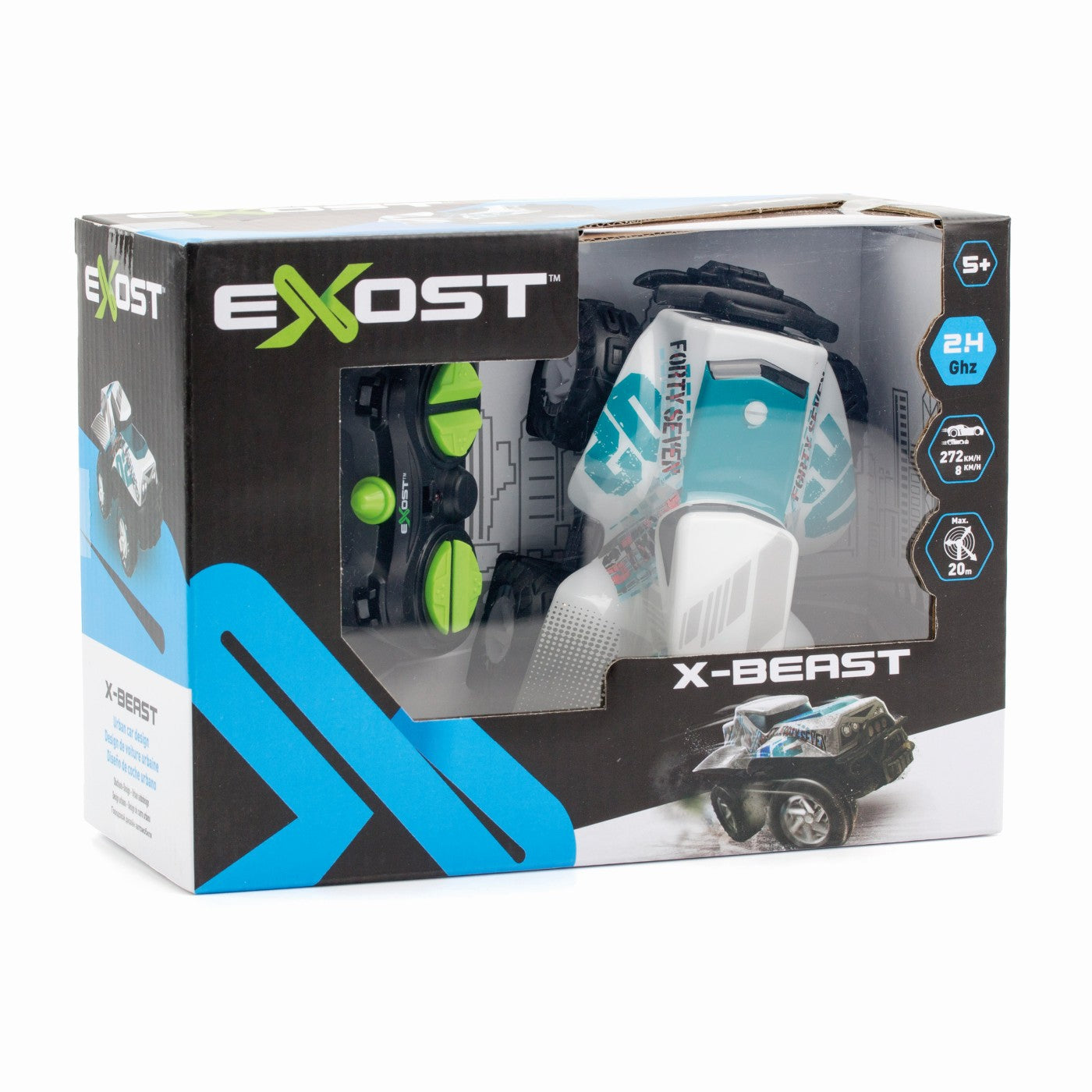 SILVERIT EXOST MASINA CU TELECOMANDA X MONSTER ALBA - Negru [ps:cf7e33a7-b8df-40bf-bb72-9614b233b304]