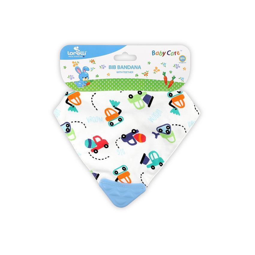 Baveta tip bandana, cu jucarie dentitie, bumbac - Imagine 3 [ps:d10be93e-5661-467f-8ccb-e03f755eaf82]