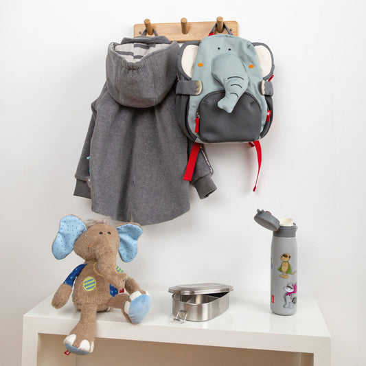 Rucsac pentru copii Elefant cu labe si trompa 3D, Sigikid [ps:de774a43-e60b-424f-9bdf-5daacd58d13c]