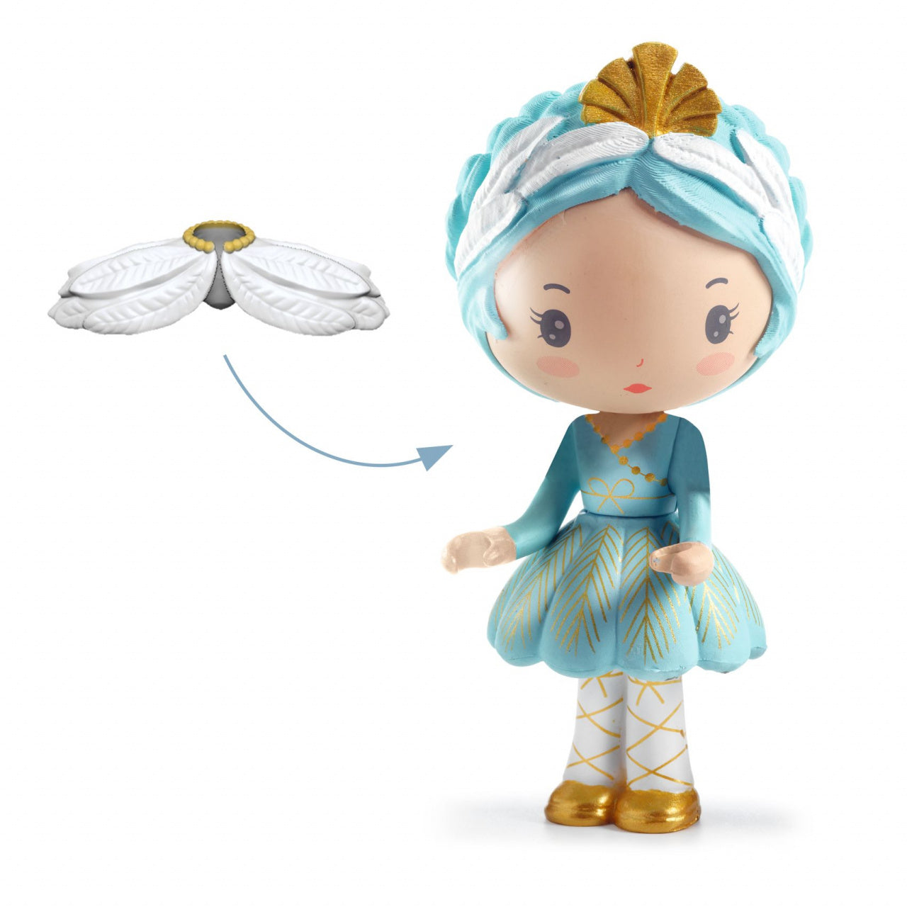 Figurine Tinyly Grace & Stella, Djeco - Imagine 2 [ps:4996552b-38dc-4fd3-9b85-dbd8786c6617]