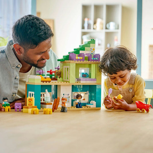 LEGO DUPLO CASA MODERNA DE FAMILIE 3 IN 1 CU FIGURINE 10470 - Imagine 4 [ps:176279fa-6e40-4b7e-8d23-60b2cd187e2e]