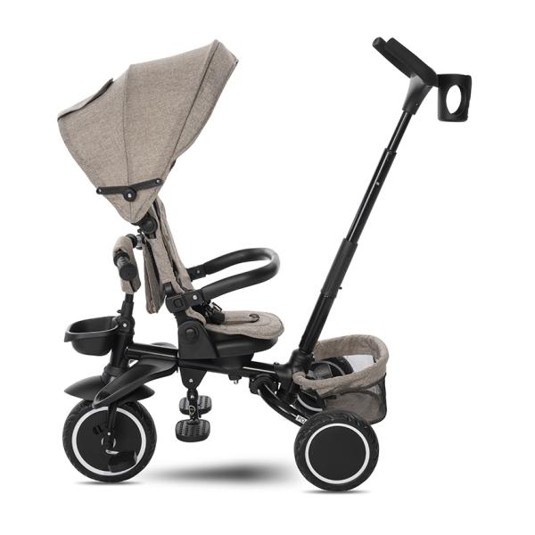Tricicletă Lorelli Freccia Multifuncțională, Beige & Black - Beige & Black (3) [ps:1d4f8133-7111-45c3-ab24-418bb1f08634]