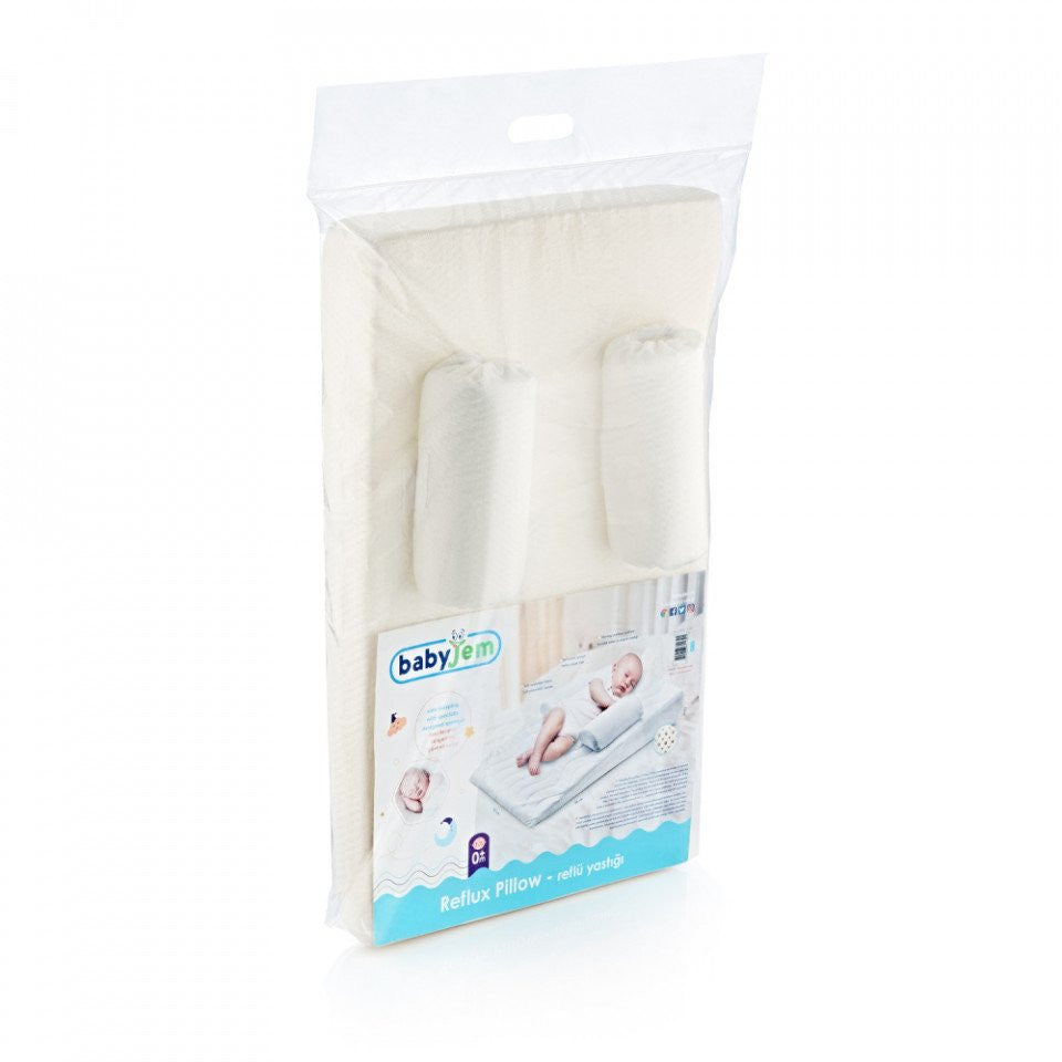 Pozitionator cu plan inclinat BabyJem Eco Reflux White - Imagine 2 [ps:d2982bc0-605e-47c6-9ee8-76ac251b2a29]